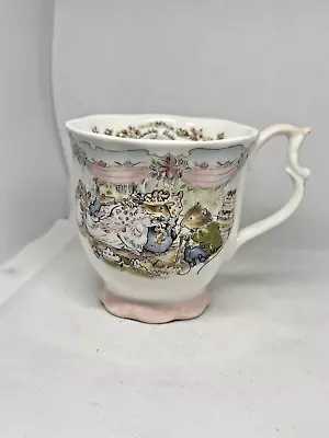 Buy Vintage Royal Doulton Brambly Hedge Wedding Beaker Full Sized Coffee Mug • 19.99£