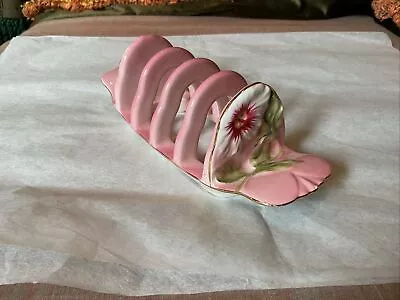 Buy Vintage Royal Winton Grimwades Petunia Porcelain Toast Rack Australian Reg Mark • 10£