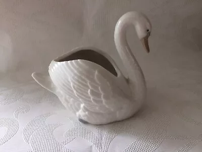 Buy Vintage Lladro Nao  Swan Planter Vase Figure(chipped Tail)Collectible Spain • 12£