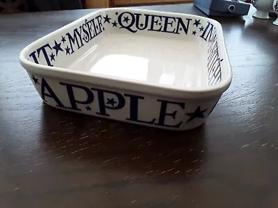 Buy RARE Emma Bridgewater Starry Blue Toast Apple Crumble  Baking Dish Small • 80£