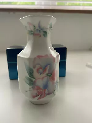 Buy New Small Ansley China Bud Vase Boxed • 5£