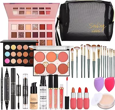 Buy All In One Makeup Kit For Women Full Kit, Travel Makeup Kit, Makeup Gift Set • 18.45£