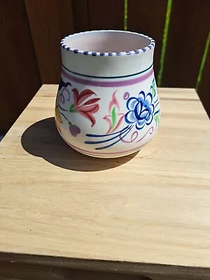 Buy  Poole Pottery Traditional Wares Vase Hand Painted 11 Cms High BN  Pattern  • 22.99£