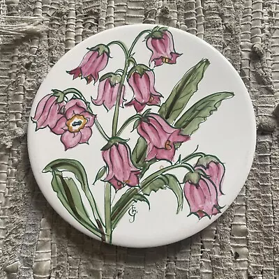 Buy Clowes Wood Pottery Floral Pattern Place Mat Coaster • 9.99£