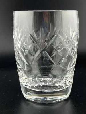Buy Vintage Webb Corbett Crystal Tutbury Small Whisky Tumbler X 1 Georgian Pattern • 6.99£