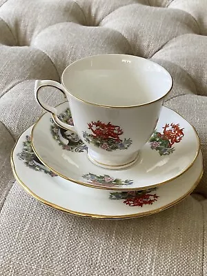 Buy Queen Anne Bone China Trio (cup, Saucer, Plate) Marriage Of Charles & Diana • 8.99£