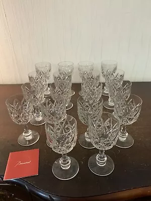 Buy 16 Glasses Wine Model Harfleur IN Crystal Baccarat (Price Per Unit) • 96.08£