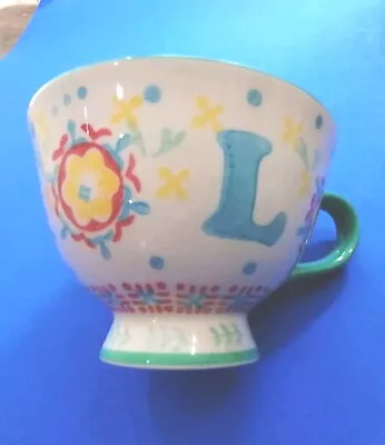 Buy Tesco Alphabet Stoneware Mug Letter L, No Marks Or Chips. Never Used NWOT.  • 8£