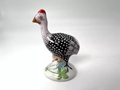 Buy Vintage Herend Porcelain Guineafowl Figurine • 60.58£