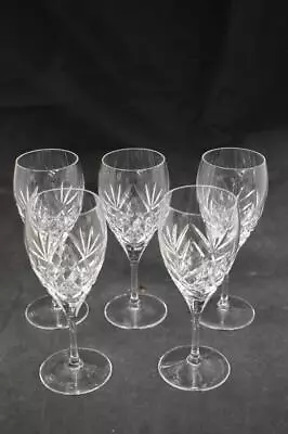 Buy Royal Doulton Crystal Glasses Port/Sherry/Liqueur Set Of 5 • 10.99£