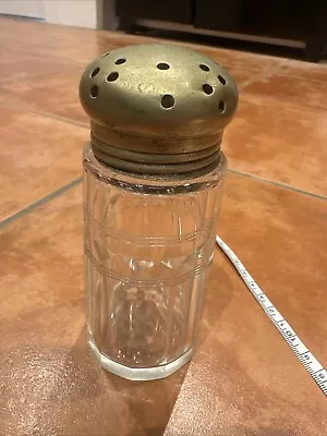 Buy Vintage Cut Glass EPNS Sugar Shaker • 2.99£