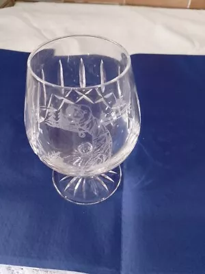 Buy Golfers Brandy Glass.edinburgh Crystal.  New. Ideal Gift • 5£
