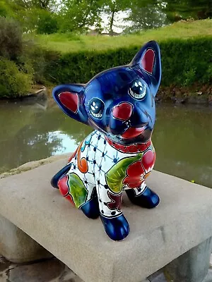 Buy Chihuahua Dog Sculpture Mexican Pottery Folk Art Home Decor 8.75  • 44.72£