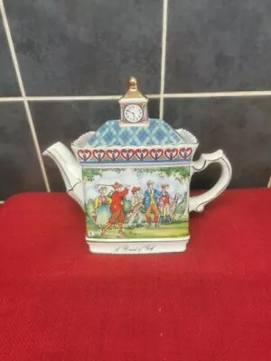 Buy Sadler - New English SADLER Teapot Naive Art Porcelain - The Tennis Match • 22£