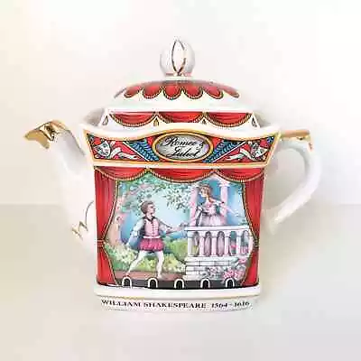 Buy Vtg Sadler Teapot William Shakespeare Romeo And Juliet Porcelain English 4445 • 30£