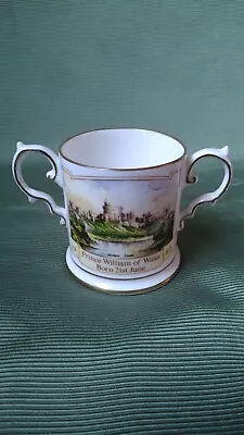 Buy Aynsley China  Commemorative Loving Cup. Birth Of Prince William, 1982 5.5 X6 Cm • 6.99£