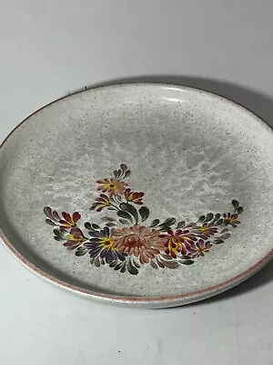 Buy Hand Crafted Denby Stoneware Summer Fields Small Plate Lipped Dish Painted #LH • 2.99£