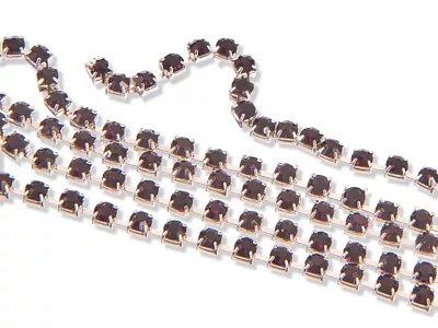 Buy EIMASS® 3575 Grade A Rhinestone Cup Chain, Glass Diamante Crystals Trimming • 3.99£