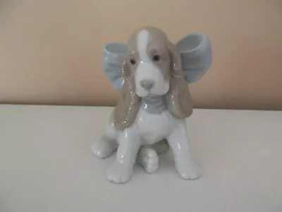 Buy *gorgeous* Nao By Lladro Porcelain Figurine Basset Hound Puppy Present #1349 • 19.99£
