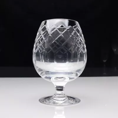 Buy Royal Brierley Crystal Coventry Cut Brandy Glass 4 7/8  12.4 Cm Tall • 17.99£