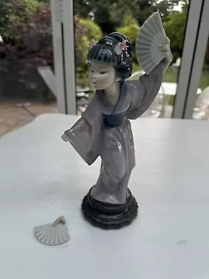 Buy Lladro Figurine No 4991 Madame Butterfly Geisha Damaged • 20£