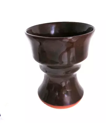 Buy Retos Irish Country Pottery Hand Glazed Brown 8 Oz. Goblet/Cup- 4  Tall • 17.73£
