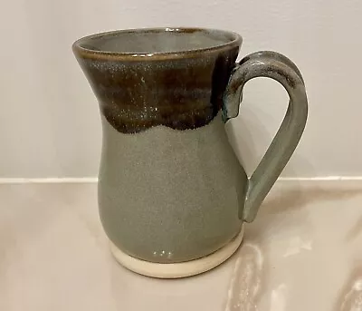 Buy Handmade Pottery Coffee Mug 4.5” Gray Local Artist • 7.41£