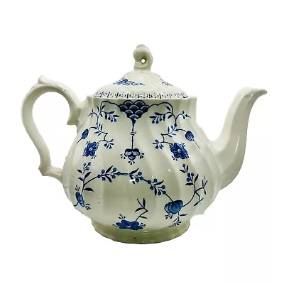 Buy Vintage Myott Finlandia Teapot Coffe Staffordshire England Porcelain 1982 • 46.59£