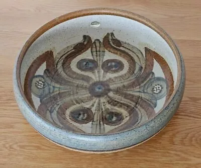 Buy Søholm Danish Vintage Large Ceramic Bowl, By Noomi Backhausen. 30cm X 8.5cm  • 85£