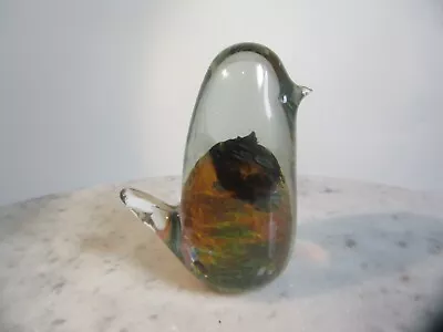 Buy Vintage  Glass Swirl  Bird Paperweight . • 14.95£