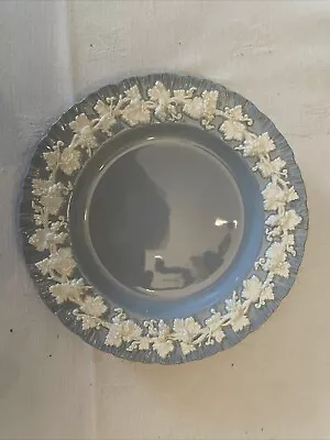 Buy Wedgwood Embossed Queens Ware White On Blue  Side Plate • 6£