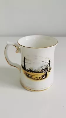 Buy Elizabethan Staffordshire Fine Bone China Mug Hand Decorated Hunting Vintage  • 10£
