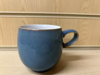 Buy Denby Azure Curve Mug Tea/ Coffee Light Blue • 12.99£