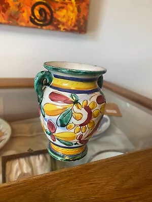 Buy Vintage Majolica Italian Vase • 16£