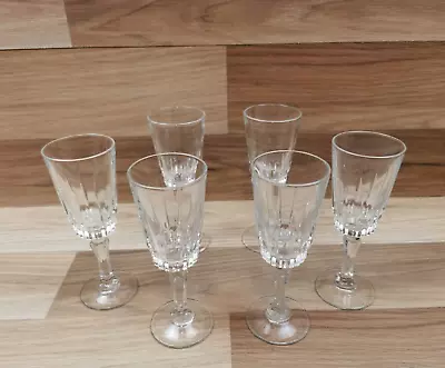 Buy 6 X Vintage  Luminarc 1970s Sherry / Port Glasses • 11.99£