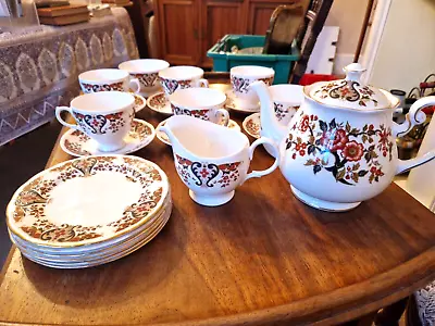 Buy Vintage Colclough Royale Bone China Tea Set For Six • 160£