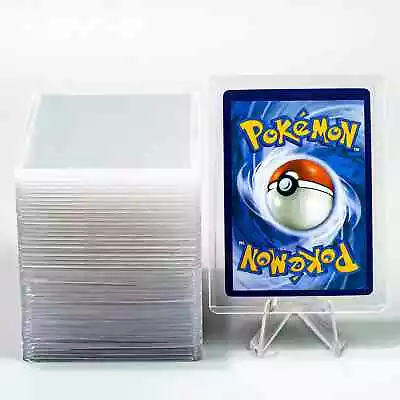 Buy Top Loaders Clear Rigid Card Sleeves & Toploaders Pokemon Trading Cards (10-200) • 4.99£