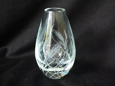 Buy W@w Dartington British Studio Art Glass Grass Wheat Barley Stem Bud Flower Vase • 15.01£