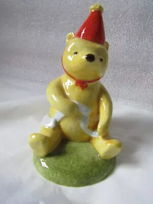 Buy Birthday   Pooh And Party Hat WP 33 Royal Doulton Disney  Winnie The Pooh • 14.95£