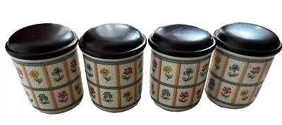 Buy Villeroy & Boch Storage Jars “Julie” Set Of 4 Fantastic Condition Made Germany • 32.50£