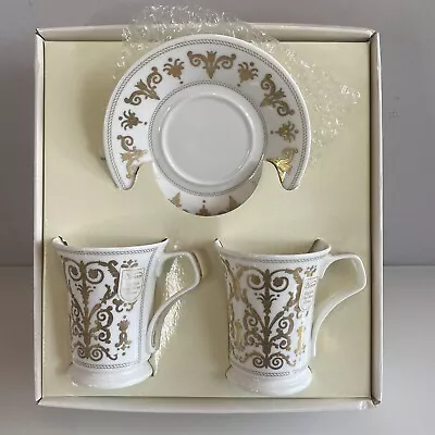 Buy Dunoon Mayfair Mug And Saucer Set Cellini A Design By Cherry Denman Boxed Unused • 24.99£