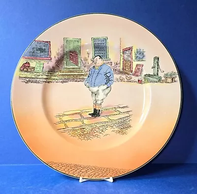 Buy Vintage Royal Doulton Dicken's Ware  Plate, The Fat Boy D 6327. • 5£