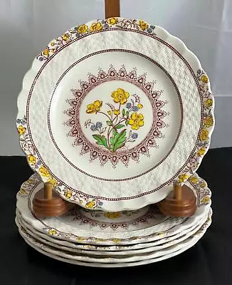 Buy Set Of 6 Copeland Spode BUTTERCUP Bread & Butter Plates England Old Marks • 46.59£