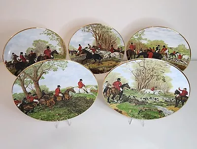 Buy Royal Grafton Fine Bone China Collectable Plates John Frederick Herring No: 2-6 • 75£