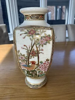 Buy Very Nice Japanese Satsuma Pottery Vase Signed • 35£