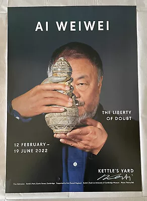 Buy Ai Weiwei - The Liberty Of Doubt - Signed Limited Edition Of 60 A2 Poster • 80£