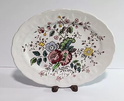 Buy Vtg Stanway By Booths Scallop Edge Platter Made In England 11  A8056 • 13.98£