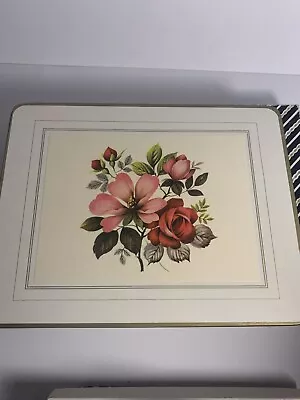 Buy Cotswood Tableware Cambridge Vintage Place Mats Series Floral 6 Table Serving • 8£