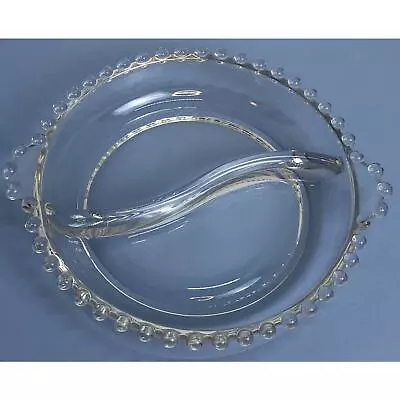 Buy Imperial Glass Candlewick 2 Part Relish Dish Elegant Depression Glassware Vtg • 12.09£
