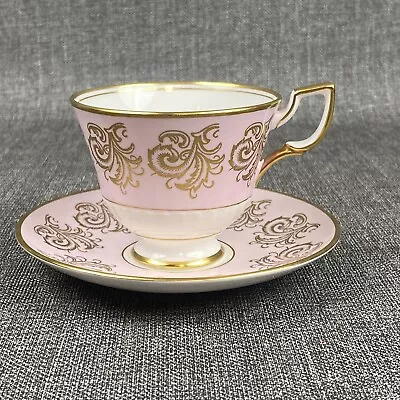 Buy Vintage Royal Tuscan Pink English Fine Bone China Tea Cup And Saucer • 20.50£